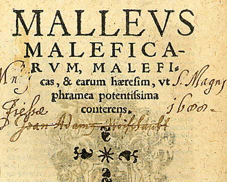 Malleus Maleficarum Молот ведьм 1487