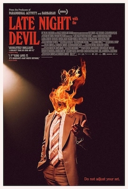 Late Night with the Devil 2023 movie poster