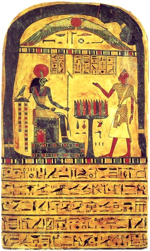 Stele of Revealing Ankh-ef-en-Khonsu Cairo Museum 666